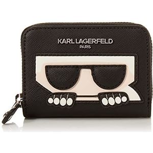 Karl Lagerfeld Paris Maybelle - Damesportemonnee - Klein zwart - één maat