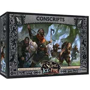 CoolMiniOrNot CMNSIF308 Ice and Fire A Song of Ice & Fire: Tabletop Miniatuur Game-Night's Watch Conscripts Unit Expansion, gemengde kleuren