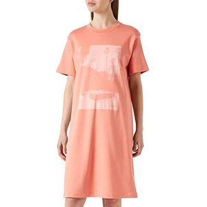 BOSS Casual jurk voor dames, lichtrood/pastel 637