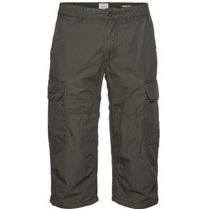 camel active Capri Lange Cargo Shorts Heren, Blad Groen