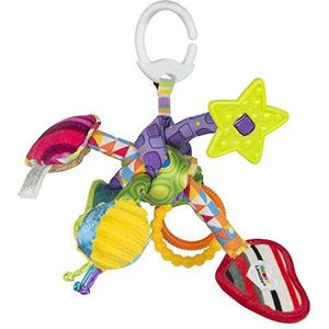 LAMAZE L27128 Tug and Play Knot Baby Toy