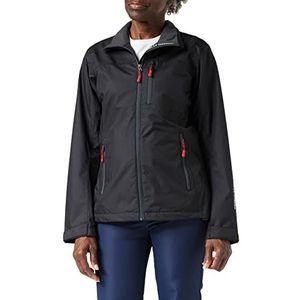 Helly Hansen Dames zeiljas winddicht ademend waterdicht, zwart 990