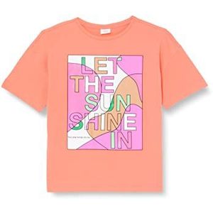 s.Oliver T-shirts, korte mouwen, T-shirts met korte mouwen voor meisjes, Oranje 2034