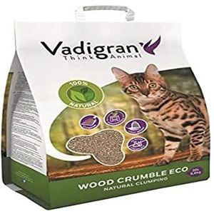VADIGRAN Wood Crumble kattenbakvulling