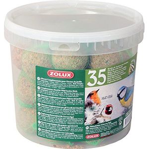 Zolux Emmer met 35 vetballen, 90 g, met net voor vogels uit de lucht