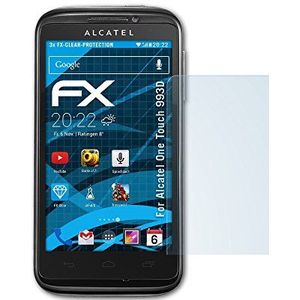 atFoliX FX-Clear displaybeschermfolie voor Alcatel One Touch 993D (3-pack)