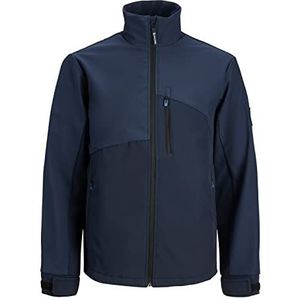 Jack & Jones Jcoarc Softshelljas Softshelljack voor heren, Navy Blauw