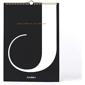 Jumble and Co & Co JDPCJP-053 Dippy wandkalender, A3, zwart