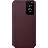 Samsung Smart Clear View Cover (EE) Bordeaux EF-ZS906CEEGEE voor Galaxy S22+ S906