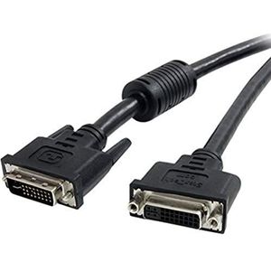 StarTech.com DVI-I Verlengkabel 1,8m Dual Link Digital Analoge stekker op bus Computer Monitor Kabel DVI Kabel (DVIIDMF6)