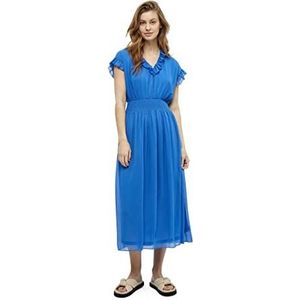 Peppercorn Mirella maxi-jurk voor dames, Blauw (5130 Nebulas Blue)