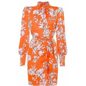 Swing Fashion Robe de cocktail Sabrina pour femme, Orange, 42