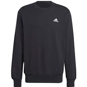 Adidas Essentials French Terry geborduurd klein logo sweatshirt voor mannen en volwassenen