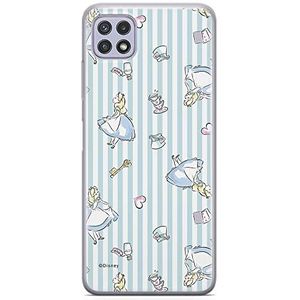 ERT GROUP Originele en gelicentieerde Disney Alice in Wonderland 001 beschermhoes voor Samsung A22 5G hoes, perfect aangepast aan de vorm van de mobiele telefoon, TPU-hoes