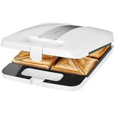 Clatronic ST 3629 - Tosti ijzer dubbel - Wit