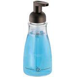 InterDesign iDesign InterDesign 50104EU schuimzeeppomp, transparant/nikkel, brons, 13,4 oz