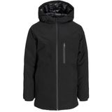 JACK&JONES JUNIOR Jjpayne Jnr Parka jas voor jongens, zwart.