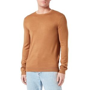 ONLY & SONS OnswBER Life Ls Crew Knit Noos Herentrui, Rubber