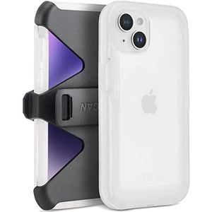 Pelican Voyager Series iPhone 14 6,1 inch [compatibel met draadloos opladen] [anti-vergeling] robuuste beschermhoes met riemclip en standaard [5,5 m militaire kwaliteit] -
