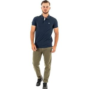 Tommy Hilfiger Tjm Poloshirt voor heren, slim fit, S/S, Twilight Navy