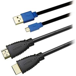 iMW - Lot de câble HDMI et câble USB pour PlayStation 4