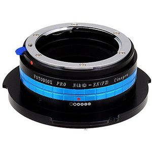 Fotodiox Pro lens adapter compatibel met Nikon Nikkor F Mount G-Type D/SLR Lens on Sony CineAlta FZ-Mount camera's