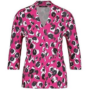 Taifun 471408-16308 T-shirt voor dames, Heet roze patroon