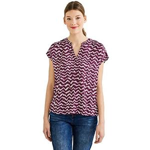 Street One A343896 Damesblouse, Tamed Berry