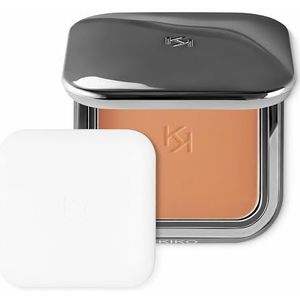 KIKO Milano Matte Fusion Pressed Powder 03, compact poeder met natuurlijke matte afwerking