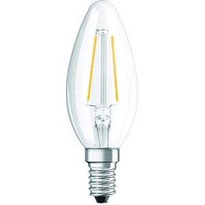 BELLALUX Ledlamp, E14-fitting, koudwit (4000 K), helder filament, kaarsvorm, vervanging voor een conventionele gloeilamp van 25 W, 1 verpakking