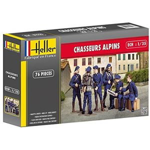 Heller - 81223 - Alpen jagers - 76 delen - schaal 1/35