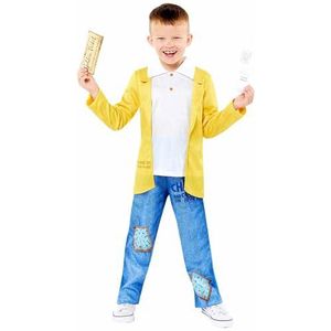 Amscan 9916178 – Costume officiel Roald Dahl Charlie Bucket pour enfants de 3 à 4 ans