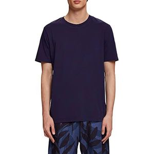 ESPRIT 053ee2k313 T-shirt heren, Donkerblauw