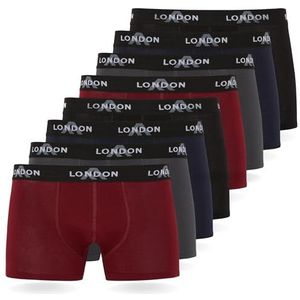 FM London Hipsters boxershorts voor heren (8 stuks)