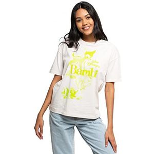 Disney Bambi dames T-shirt Pale Neo, vintage wit