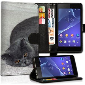 wicostar Huawei Y5 hoes PU leder wallet case flip cover beschermhoes met kaartsleuven standfunctie Huawei Y5 hoes flip MVC29 hoes lederen hoes flip MVC29 hoes