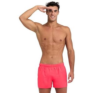 arena Fundamentals X-shorts R Swim Trunks voor heren, Neon Red Dark Olive