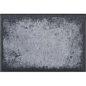 wash+dry Deurmat Shades of Grey 50 x 75 cm, voor binnen en buiten, wasbaar