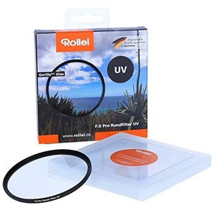 Rollei F:X Pro circulair filter (52 mm, uv-filter) schroeffilter van Gorilla®*-glas met hoge kleurgetrouwheid en vrij van reflectie