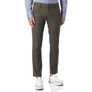 BOSS Schino-Slim heren platte broek, donkergroen, 29 W/32 l, Donkergroen