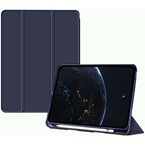 BXGH Génération 2020/ iPad 7. Generation 2019 Cas, Slim Stand Hard Back Shell Protective Smart Cover Case für iPad 10.2 Zoll- Marine