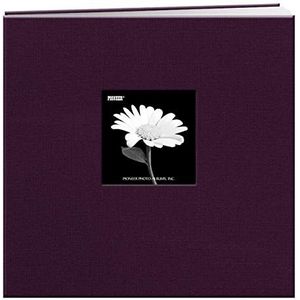 Pioneer Fabric Frame Post Bound Album 30 cm x 12 inch Sweet Plum MB10CBFN-SP