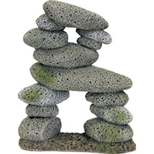 Rosewood Decoratie voor aquarium, groot, kiezelsteenboog
