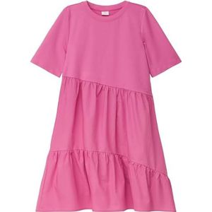 s.Oliver Robe Midi Filles et Filles, Couleur : rose., 158