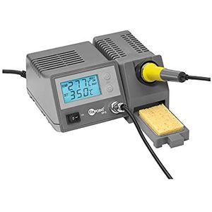 Fixpoint EP5 51098 Digitaal lasstation, 48 W, met lcd-display, soldeertemperatuur in stappen van 1 graad naar keuze, temperatuurbereik 150-450 graden