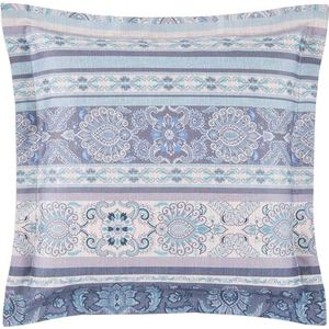 Bassetti Hanbury 9330028 kussensloop 100% katoen-satijn C1 40 x 40 cm azuurblauw
