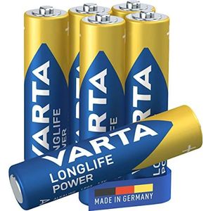 Varta Longlife Power AAA Batterijen - 6 stuks
