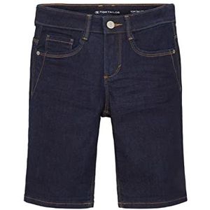 TOM TAILOR 1035746 bermuda jeans shorts dames, 10138 - Rinsed Blue Denim