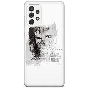 ERT GROUP TPU beschermhoes voor Samsung A52 5G / A52 LTE 4G / A52S 5G origineel en officieel gelicentieerd Star Wars Chewbacca 004 perfect aangepast aan de vorm van de mobiele telefoon