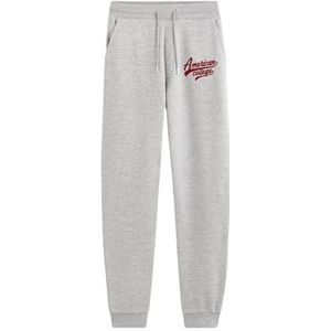 AMERICAN COLLEGE USA Pantalon de jogging unisexe pour enfant, gris, 10 ans
